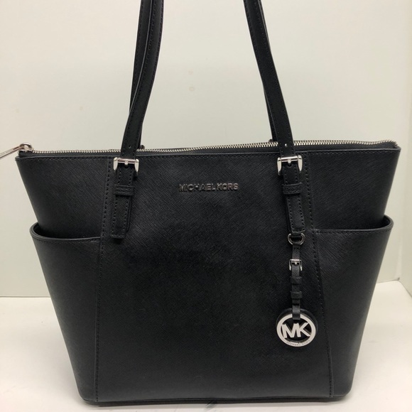 Michael Kors Handbags - Michael Kors Jet Set East/West Leather Tote!!
